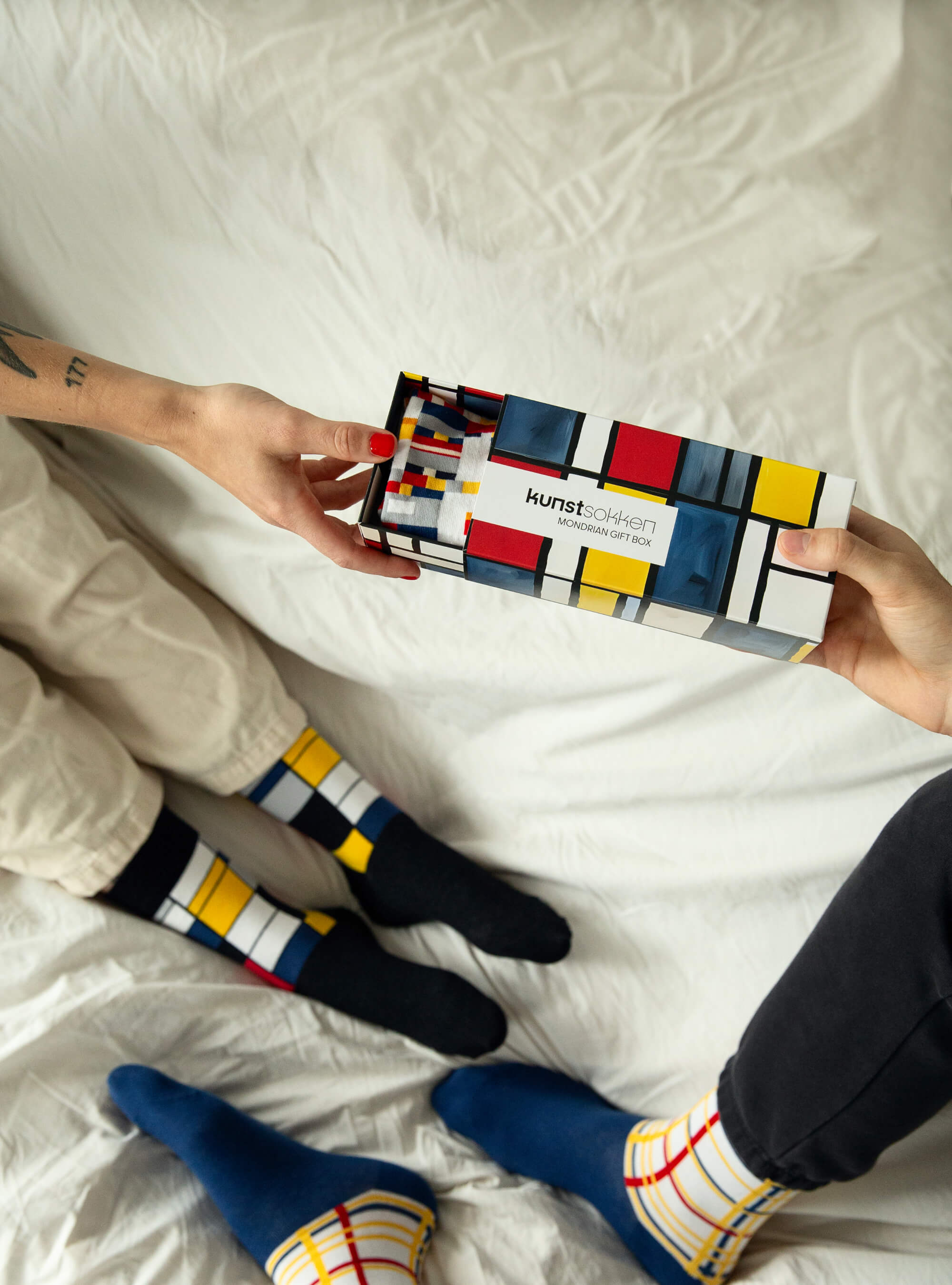 Mondrian Geschenkbox 3er-Pack