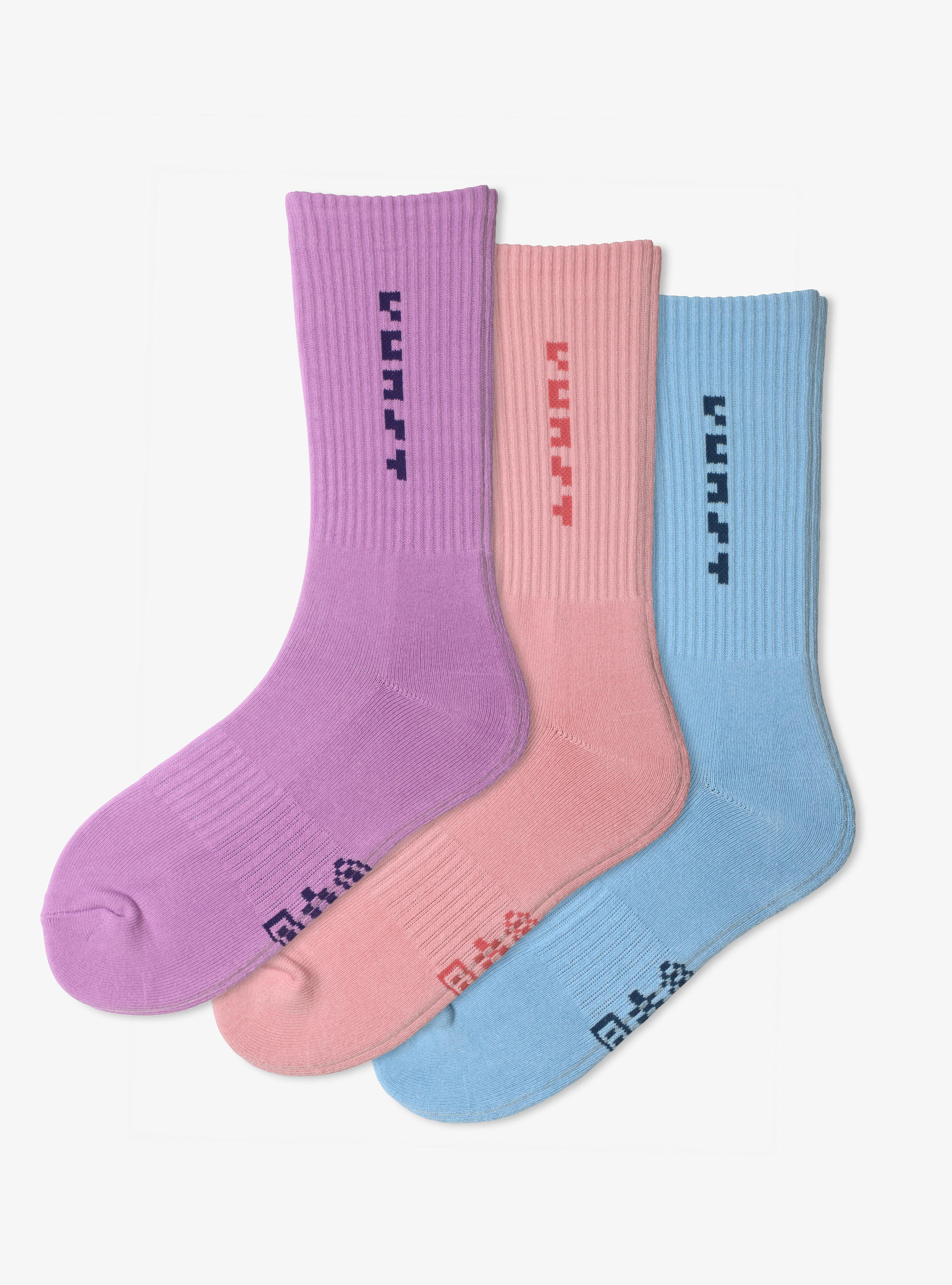 Sportsokken 3-Pack Pastel